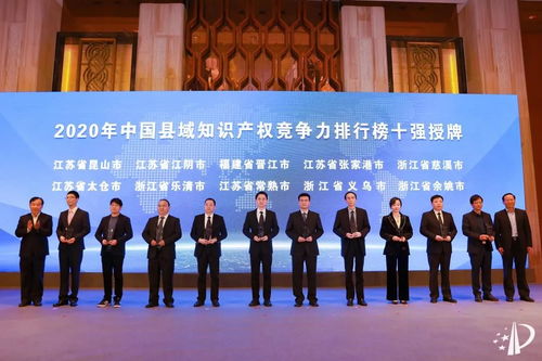 2020年中國(guó)縣域知識(shí)產(chǎn)權(quán)競(jìng)爭(zhēng)力百?gòu)?qiáng)報(bào)告發(fā)布，昆山蟬聯(lián)第一，知識(shí)產(chǎn)權(quán)服務(wù)成關(guān)鍵引擎